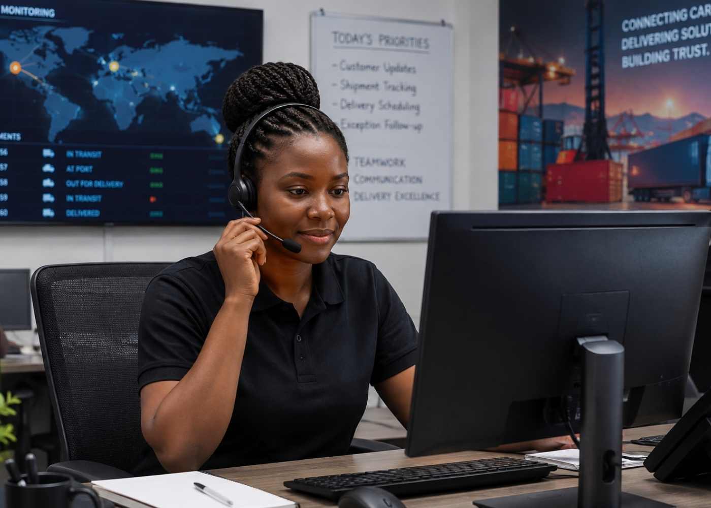 PRISMARK client support and logistics coordination